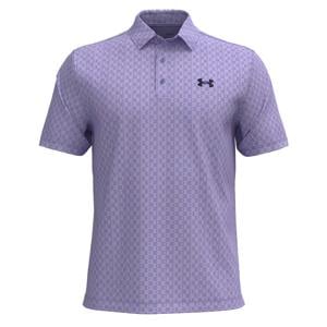 Under Armour Mens Playoff 3.0 Banner Geo Printed Polo Shirt
