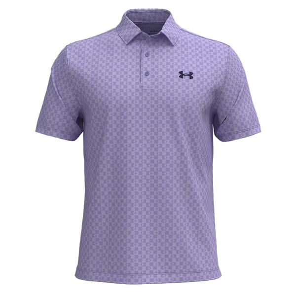 Under Armour Mens Playoff 3.0 Banner Geo Printed Polo Shirt