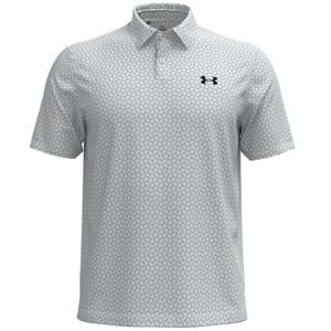 Under Armour Mens T2G Diagonal Hearbeat Printed Polo Shirt