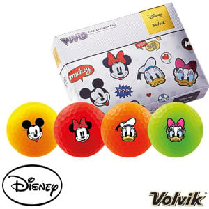 Volvik Vivid Disney Golf Balls