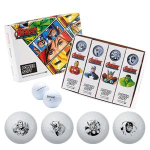 Volvik PowerSoft Marvel Avengers Golf Ball Gift Set
