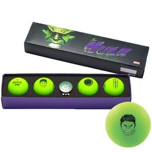Volvik Vivid Marvel Hulk Golf Ball And Ball Marker Gift Set