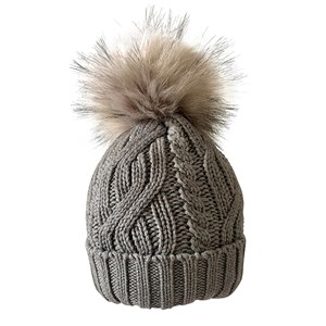 Surprizeshop Ladies Golf Waterproof Knitted Bobble Hat