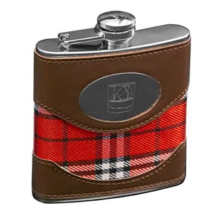 World Of Whiskeys Golfers Hip Flask