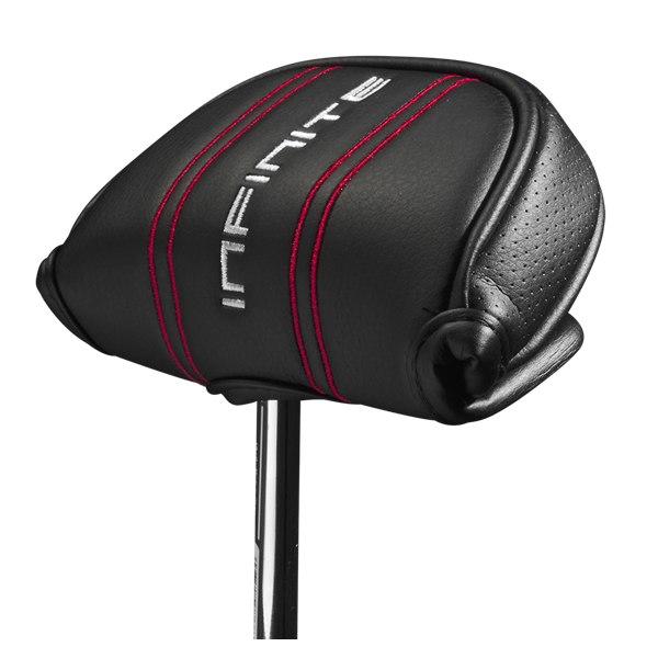 wg1p033401 9 infinite southside putter headcover mens black red