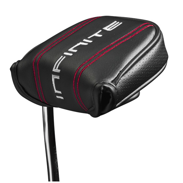 wg1p033501 9 infinite the bean putter headcover mens black red