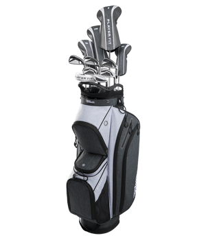 Woman’s MG golf clubs and golf on sale bag