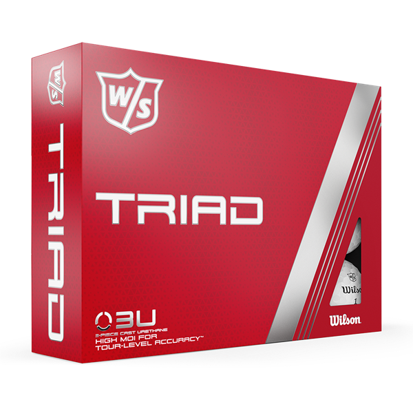 Wilson Triad Golf Balls (12 Balls)