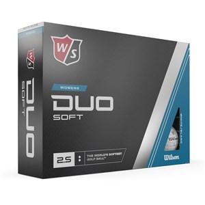 Wilson Ladies Duo Soft White Golf Balls