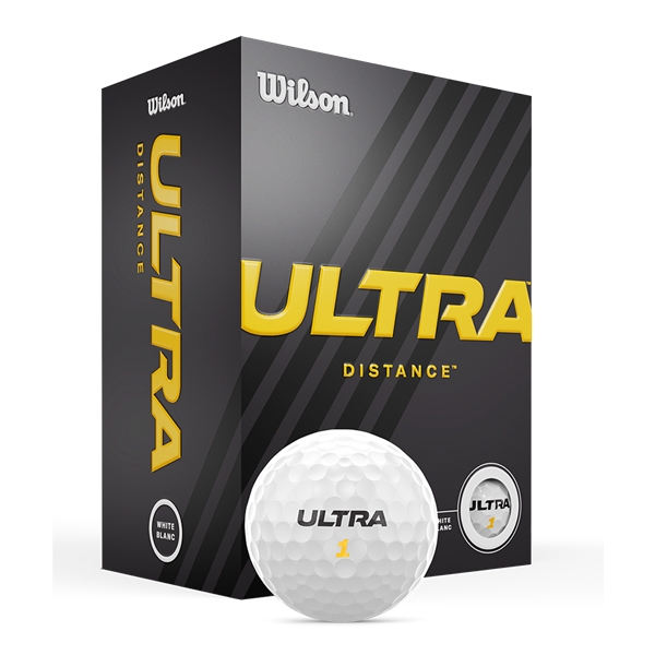 Wilson Ultra Distance White Golf Balls (24 Balls)