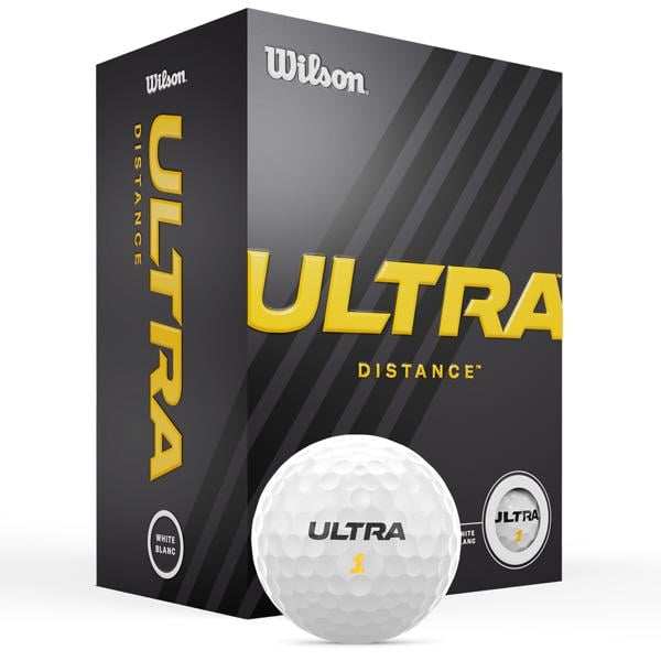 Wilson Ultra Distance White Golf Balls (24 Balls)