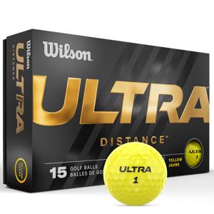 Wilson Ultra Distance Yellow Golf Ball
