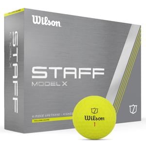 Wilson Staff Model X Yellow Golf Balls 2024
