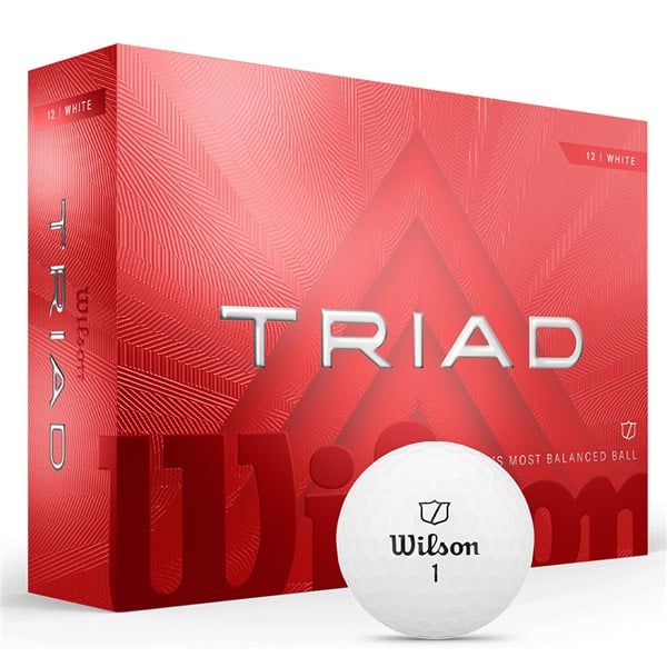 Wilson Triad Golf Balls 12 Balls 2025