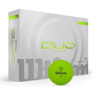 Wilson Duo Soft Green Golf Balls 12 Balls 2025