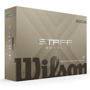 Wilson Staff Model X White Golf Balls 2026