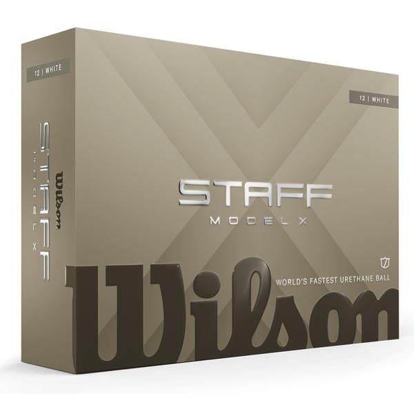 Wilson Staff Model X White Golf Balls (12 Balls) 2026