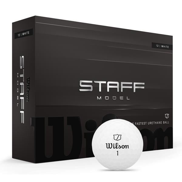 Wilson Staff Model White Golf Balls (12 Balls) 2026