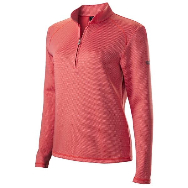 Wilson Ladies Polka Dot Thermal Tech Pullover