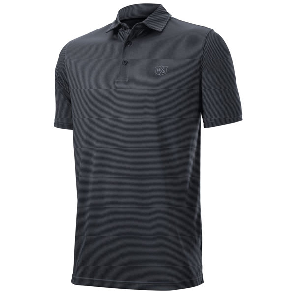 Wilson Mens Stripe Polo Shirt