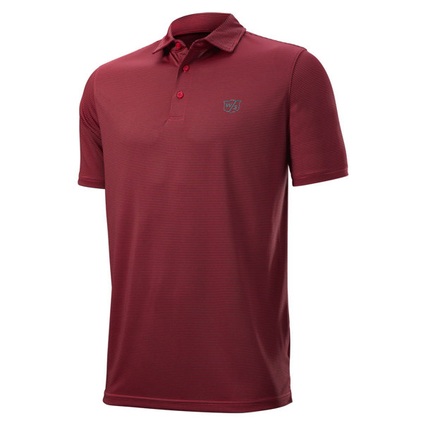 wga700608 0 mens stripe polo wilson red
