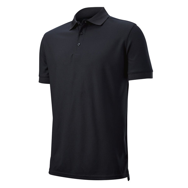 wga700615 0 mens authentic polo deep black