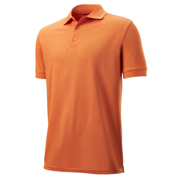 wga700620 0 mens authentic polo burnt orange