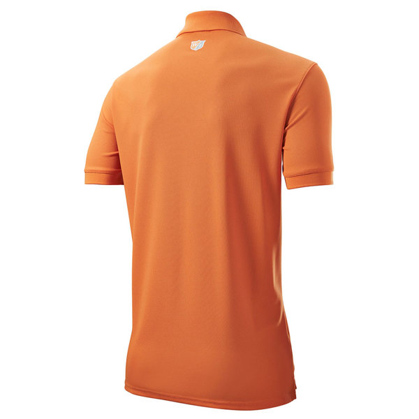 wga700620 1 mens authentic polo burnt orange ex1