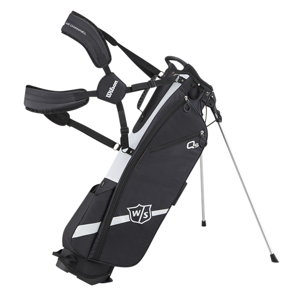 wgb4321bl 9 ws quiver stand bl bag with strap and open stand