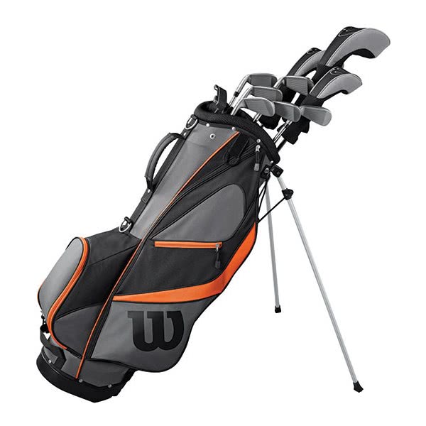 Wilson Mens X-31 Package Set (Steel/Graphite) 1 Inch Longer