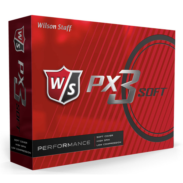 Wilson PX3 Soft Golf Balls (12 Balls)