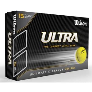 Wilson Ultra Ultimate Distance Yellow Golf Balls