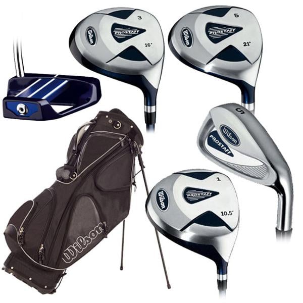 Wilson Prostaff Wide-Sole Complete Package (Steel/Graphite)