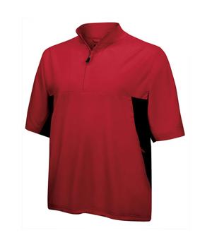 adidas ClimaProof Wind Stretch Half-Zip Short Sleeve Windshirt