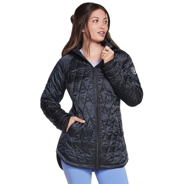 Skechers Ladies GOWALK Diamond Quilt Hoodies