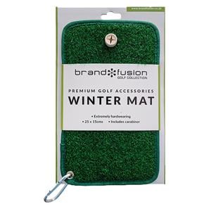 Brand Fusion Winter Golf Mat - 25 x 15 cm