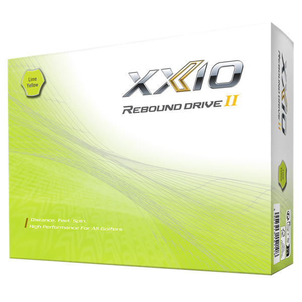 XXIO Rebound Drive 2 Yellow Golf Balls (12 Balls)