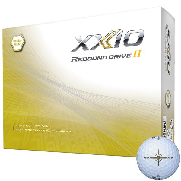 XXIO Rebound Drive 2 Pearl White Golf Balls (12 Balls)