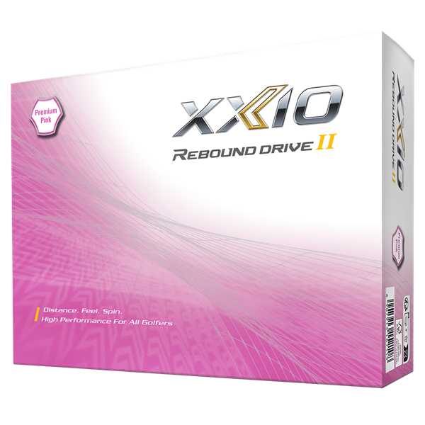 XXIO Rebound Drive 2 Pink Golf Balls (12 Balls)