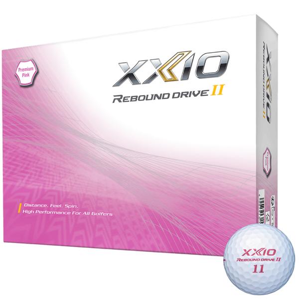 XXIO Rebound Drive 2 Pink Golf Balls (12 Balls)