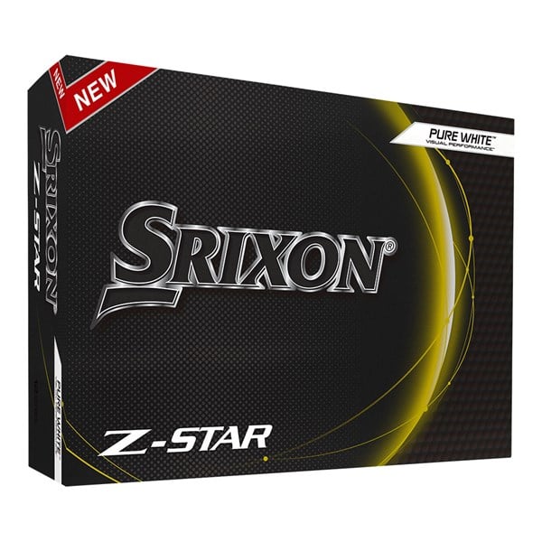 Srixon Z-Star Pure White Golf Balls (12 Balls)