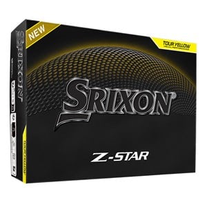 Srixon Z-Star Tour Yellow Golf Balls 2025