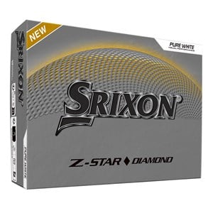 Srixon Z-Star Diamond Pure White Golf Balls 2025