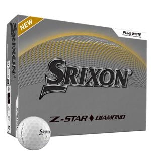 Srixon Z-Star Diamond Pure White Golf Balls 2025