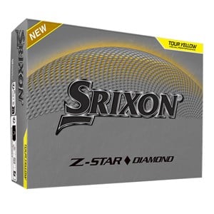 Srixon Z-Star Diamond Tour Yellow Golf Balls 2025