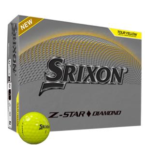 Srixon Z-Star Diamond Tour Yellow Golf Balls 2025