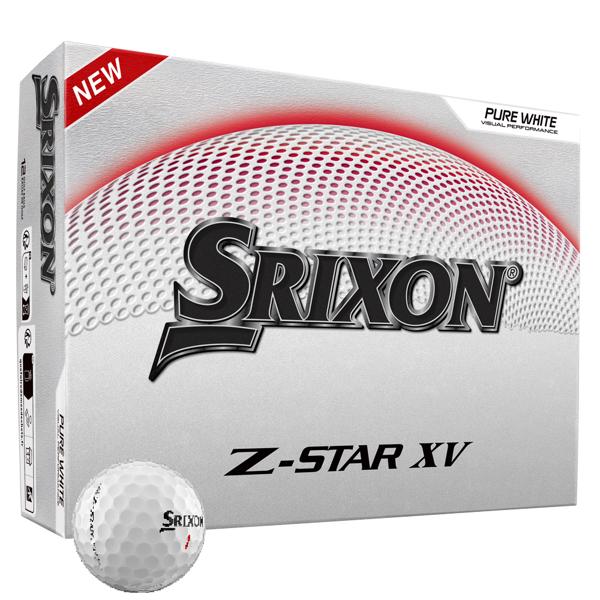 Srixon Z-Star XV Pure White Golf Balls (12 Balls) 2025