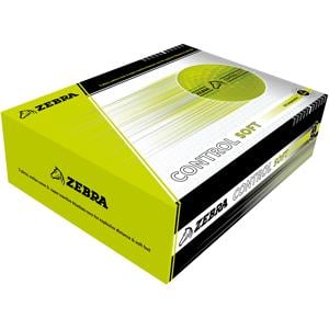 Zebra Control Soft 360 Alignment Yellow Golf Balls 12 Balls