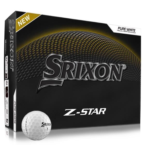 Srixon Z-Star Pure White Golf Balls (12 Balls) 2025