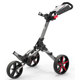 Gunmetal/Red